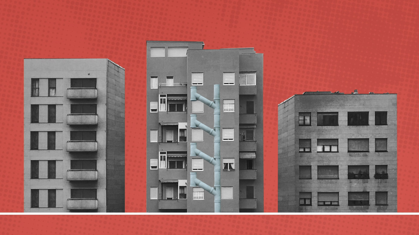 chemisage canalisations immeubles bâtiments HLM