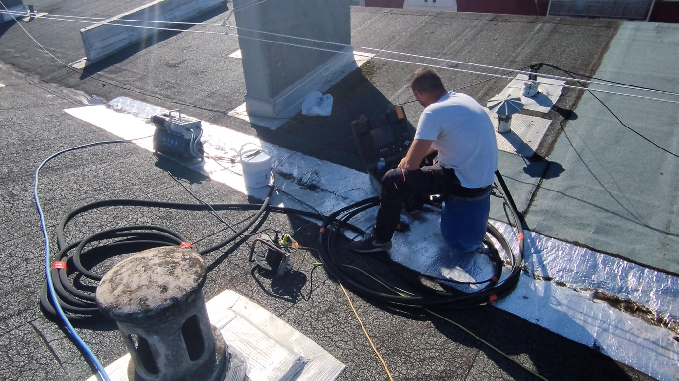 préparation travaux chemisage canalisation