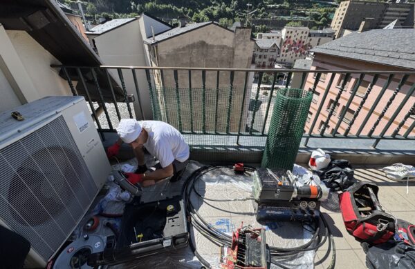 chemisage colonne fibrociment