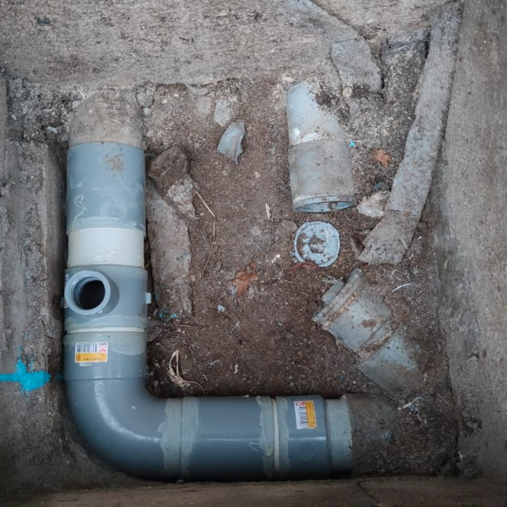 inspection canalisation sous terre