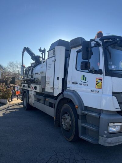 hydrocureur chemisage canalisation
